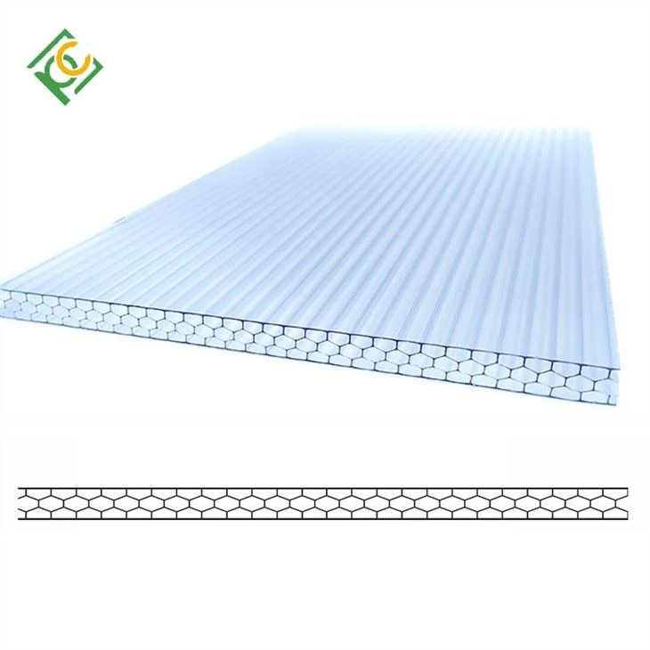 6-16mm Honeycomb Polycarbonate Sheet