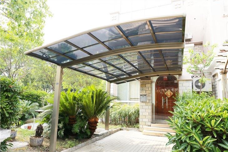 Polycarbonate Side Panels Carport