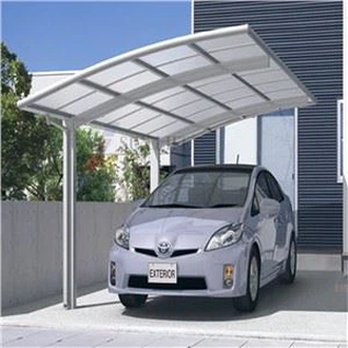 Polycarbonate L Type Carport