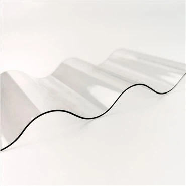 Clear Corrugated Polycarbonate Roofing Sheets