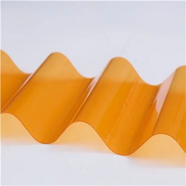 Clear Corrugated Polycarbonate Roofing