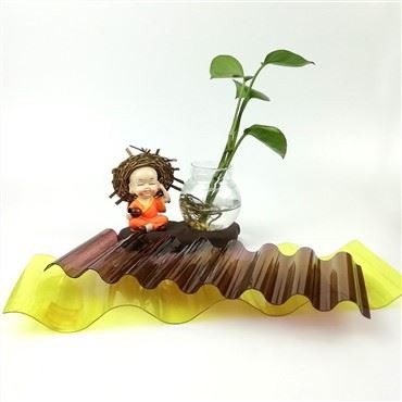 Rib Type Wave Polycarbonate Plastic Panel