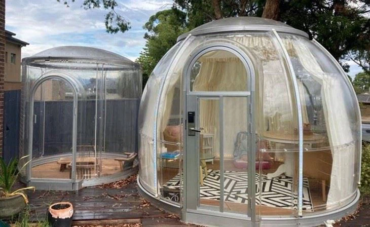 Clear Geodome House Kits