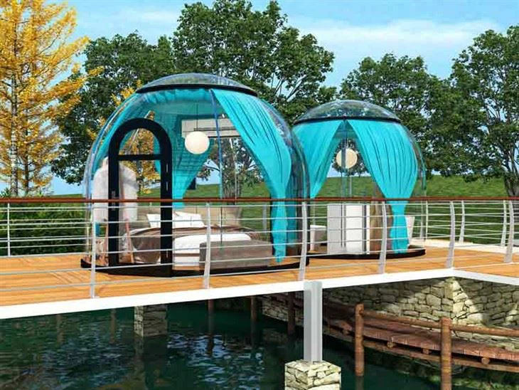 Clear Geodome House Kits