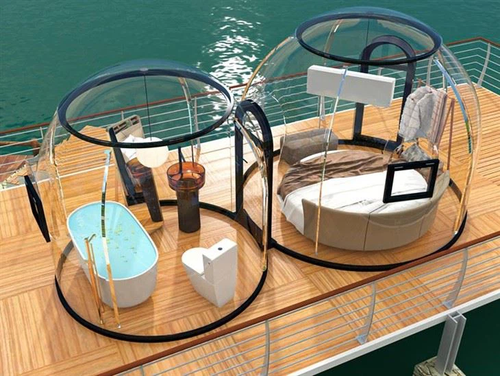 Clear Geodome House Kits