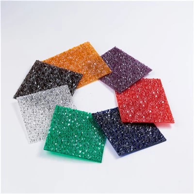 Textured Polycarbonate With Diamond Embossed