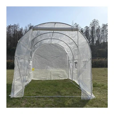 10ft X 6.5ft X 6.5ft Outdoor PE Green House With Steel Frame