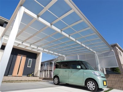 Outdoor Terrrace Garden Roof Cover Garage Carport With Polycarbonate Roof